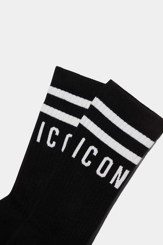 Dsquared2 Ready To Wear D2 Socks Black 8211 Kids