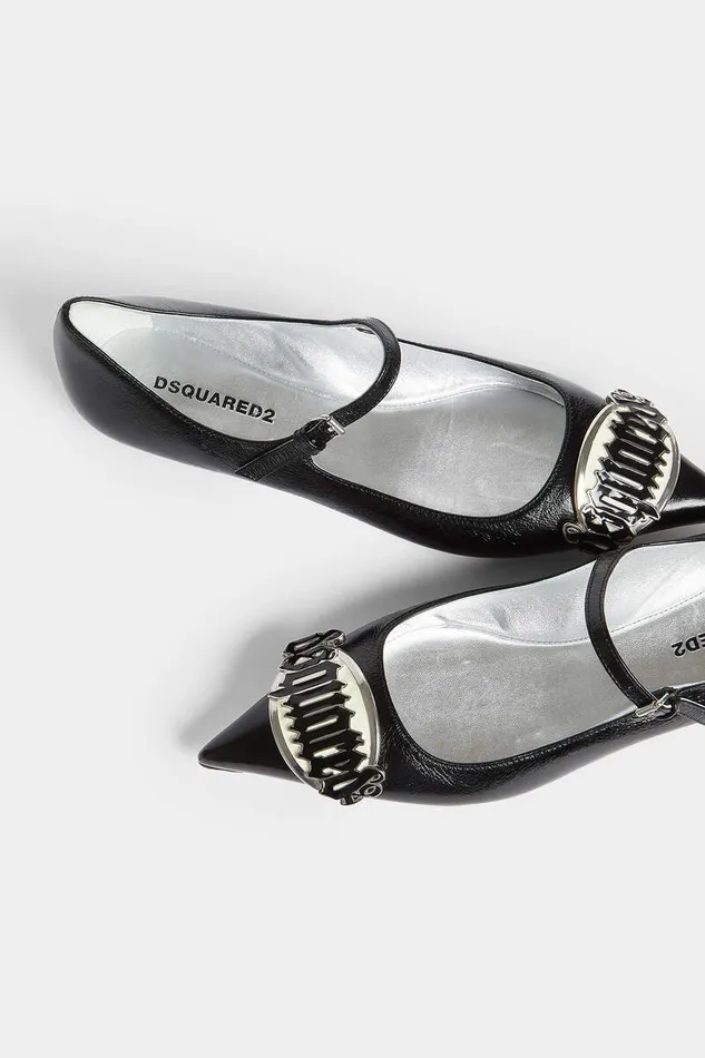 Dsquared2 Sandals Gothic Mary Jane Shoes Black 8211 Women