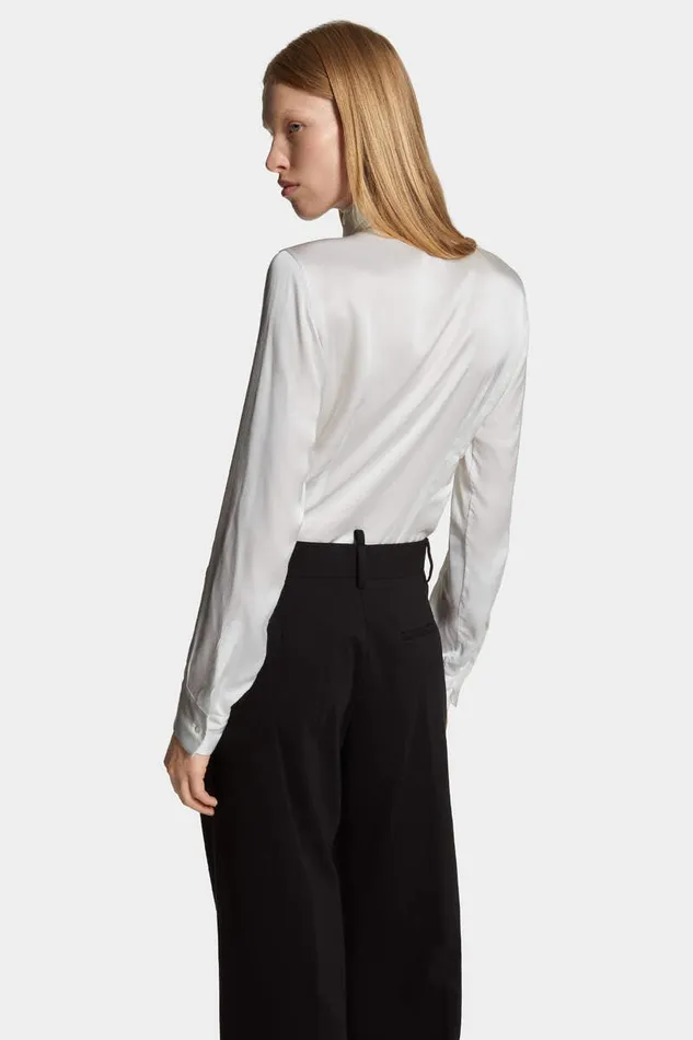 Dsquared2 Shirts Paris Bow Shirt White 8211 Women