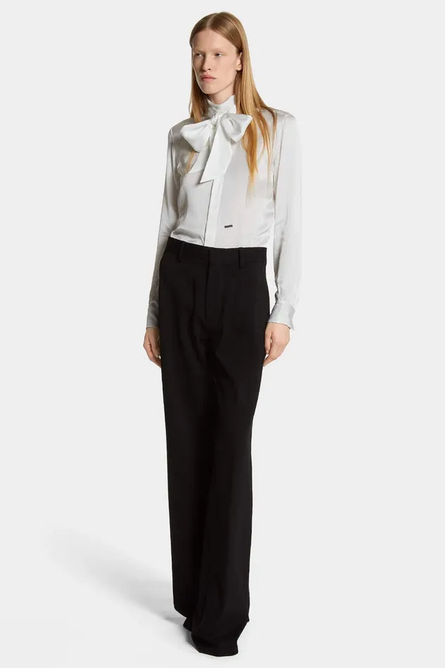 Dsquared2 Shirts Paris Bow Shirt White 8211 Women