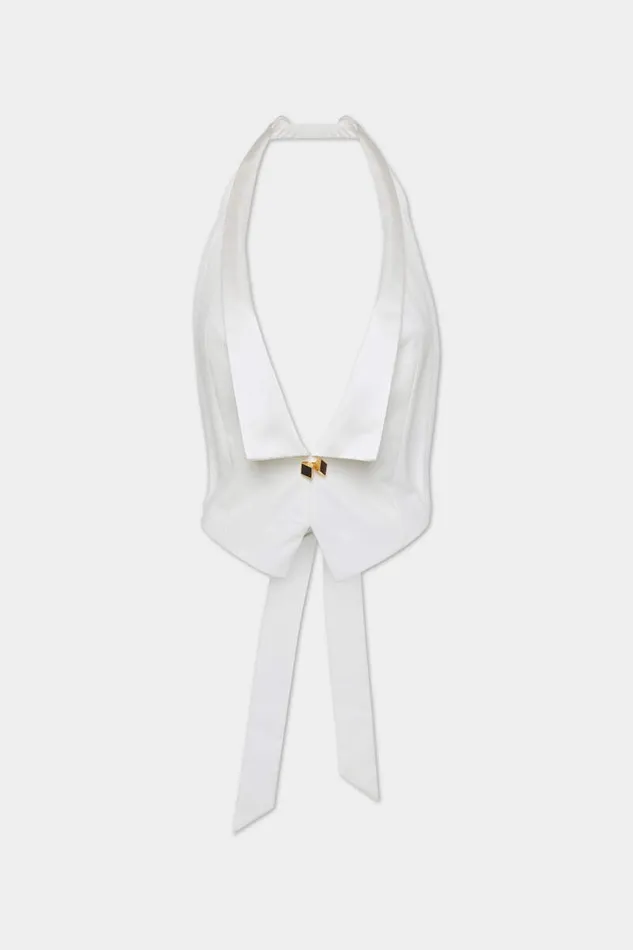 Dsquared2 Suits and Blazer Gatsby Vest White 8211 Women
