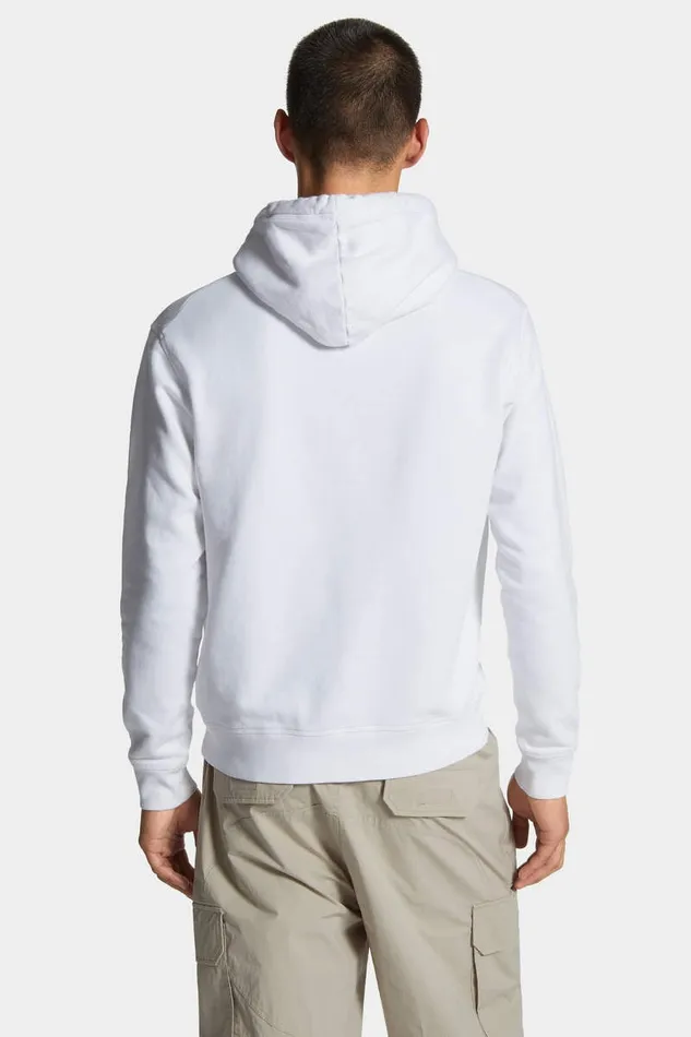 Dsquared2 Sweatshirts Cool Fit Milano Hoodie White 8211 Men