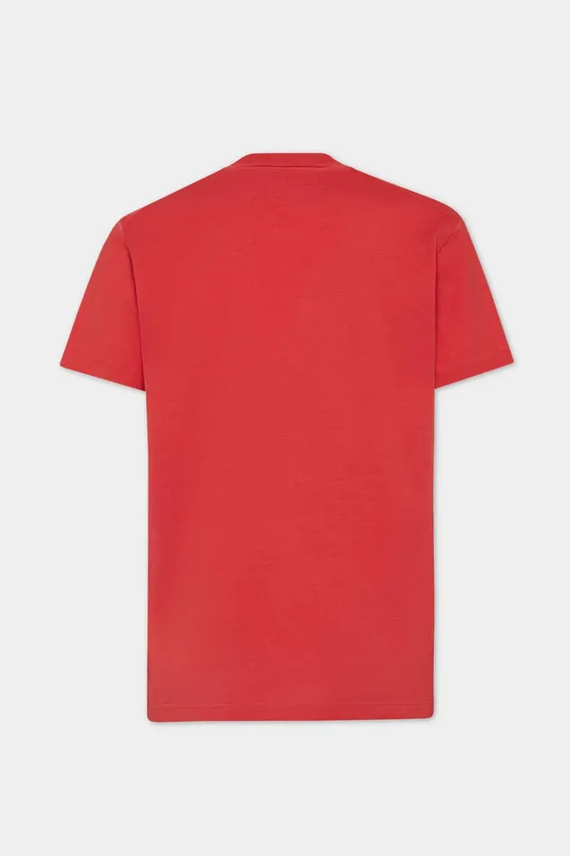 Dsquared2 TShirts and Polo Best Fade Dyed Cool Fit Bear TShirt Red 8211 Men