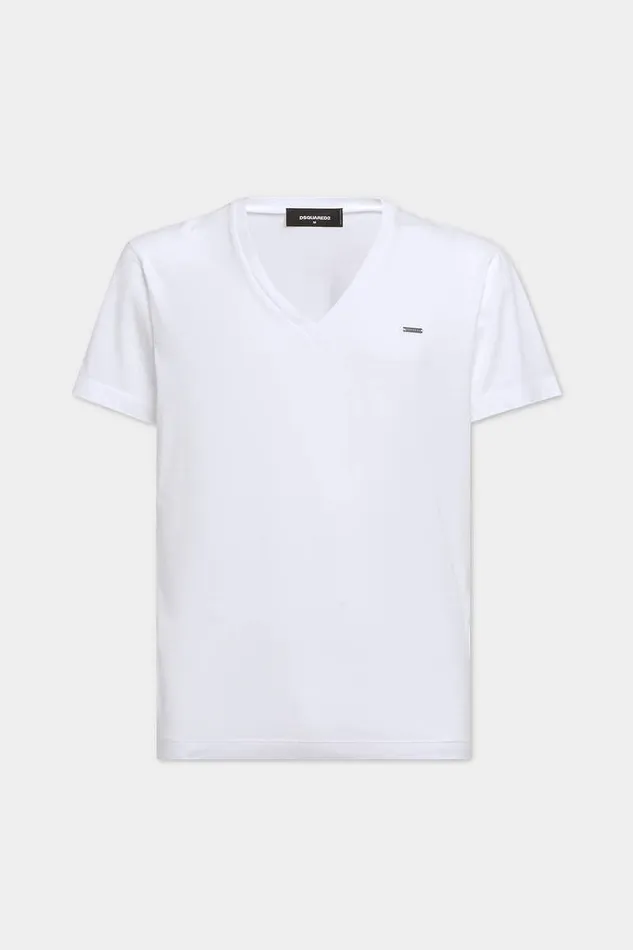 Dsquared2 TShirts and Polo Cool Fit V Neck TShirt White 8211 Men