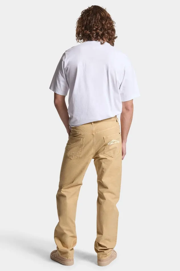 Dsquared2 Trousers Icon New Generation 642 Jean Beige 8211 Men