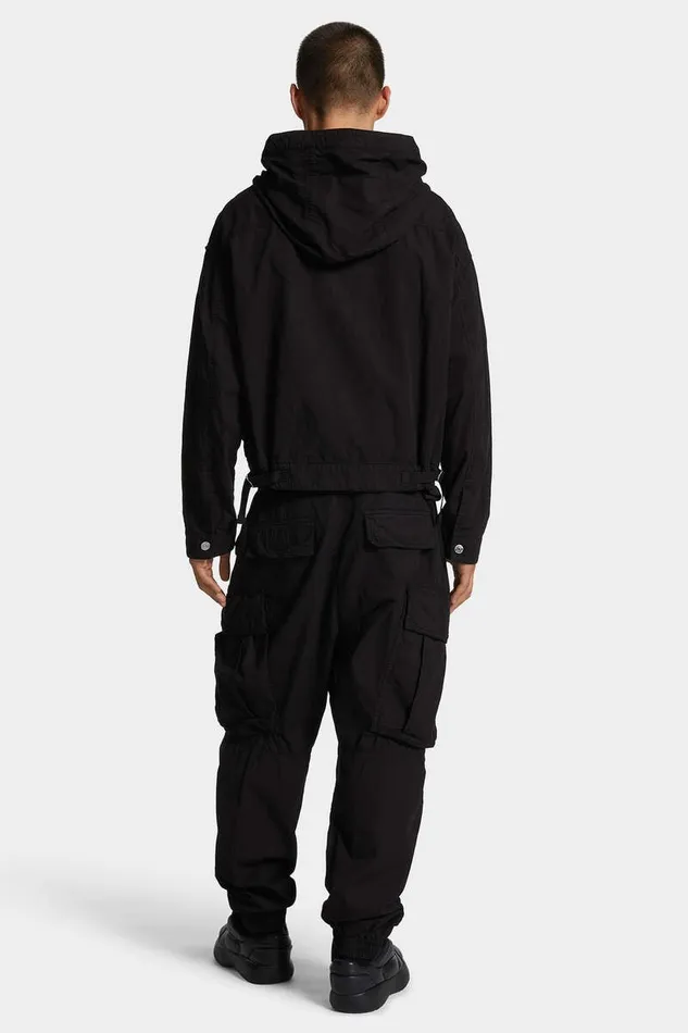 Dsquared2 Trousers Icon New Generation Ripstop 3d Cargo Pant Black 8211 Men