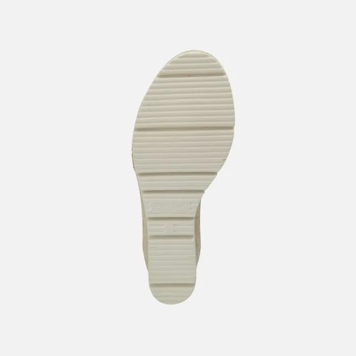 Elyssa Easy TStrap Cork Wedge Sandal Natural Women Kenneth Cole Gentle Souls