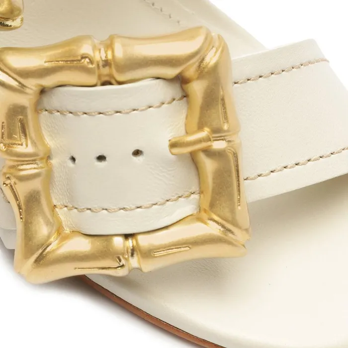 Enola Leather Sandal Pearl Women Schutz Shoes Enola