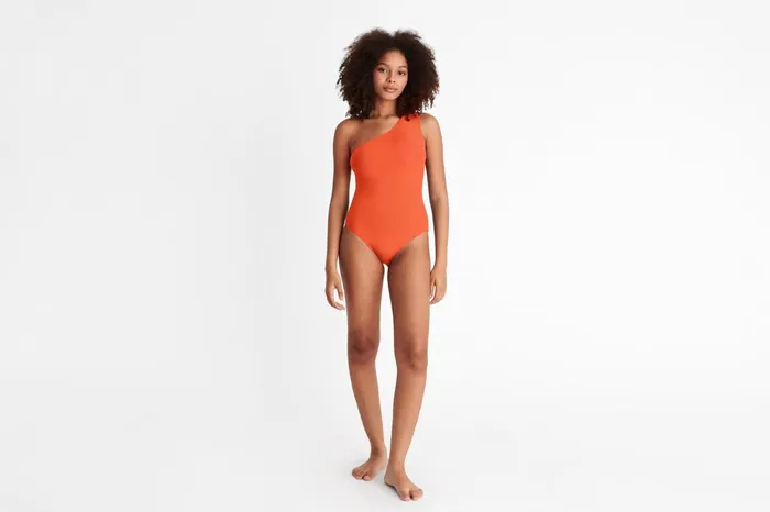 ERES Effigie OneShoulder OnePiece Soleil 24e Women OnePiece Swimsuits