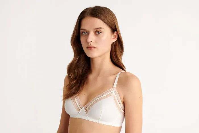 ERES Slalom Triangle Bra SilkRose Petale Women Bras