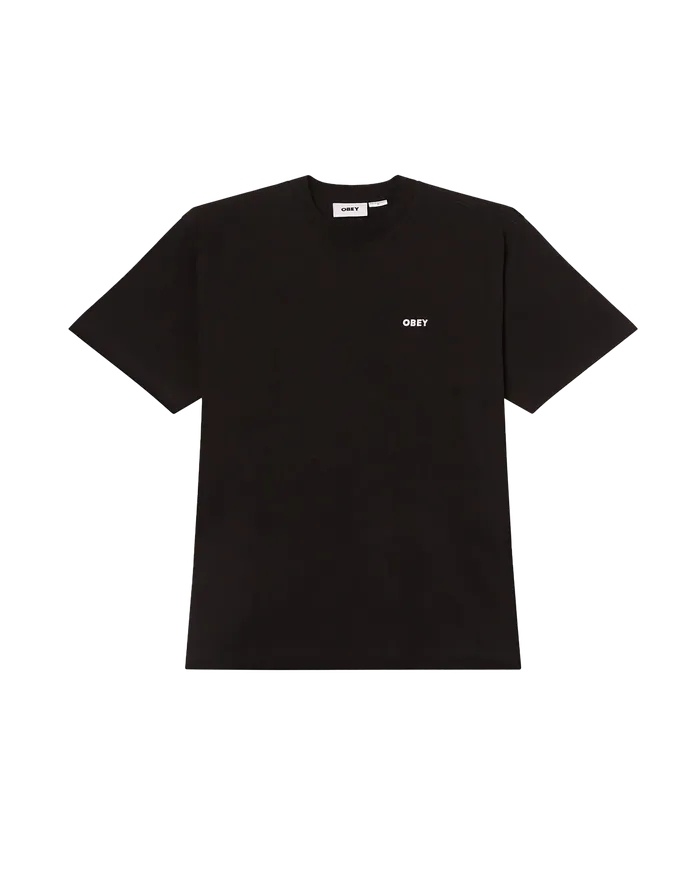 EST WORKS BOLD TSHIRT Black Men TOPS OBEY Clothing