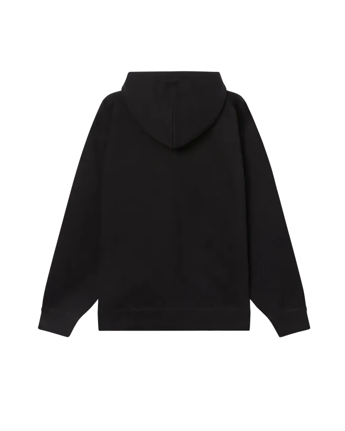 EST WORKS BOLD ZIP HOOD Black SWEATSHIRTS OBEY Clothing Men