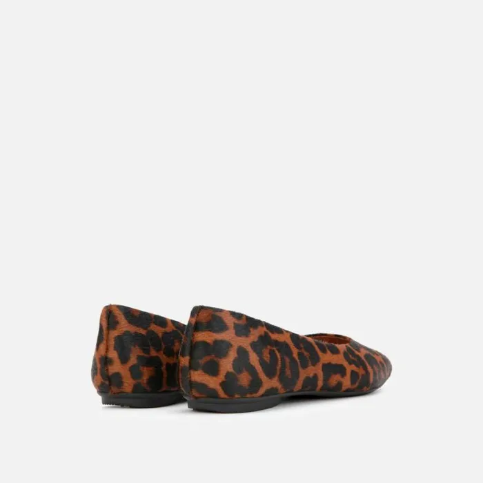 Eugene Leopard Travel Ballet Flat Brown Multi Women Kenneth Cole Flats