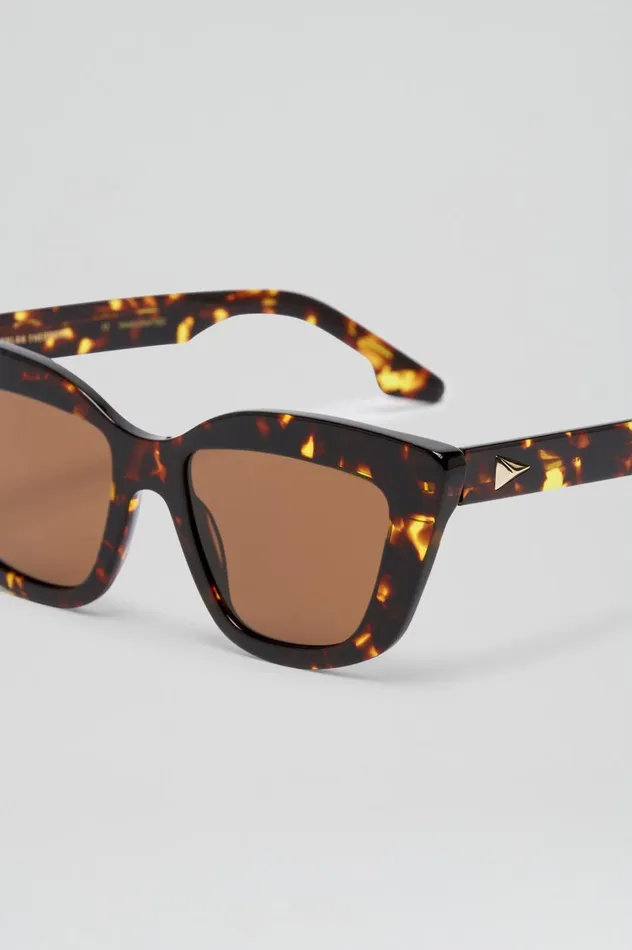 Eyewear Women Scanlan Theodore ST SOFT CAT EYE SUNGLASSES Tortshell Eyewear Women Scanlan Theodore ST SOFT CAT EYE SUNGLASSES Tortshell