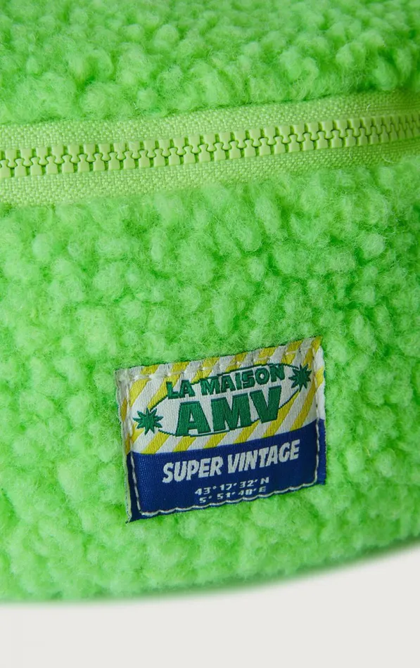 Fanny Pack Hoktown Melange Fluorescent Green Kids American Vintage Fanny Pack Hoktown Melange Fluorescent Green Kids American Vintage