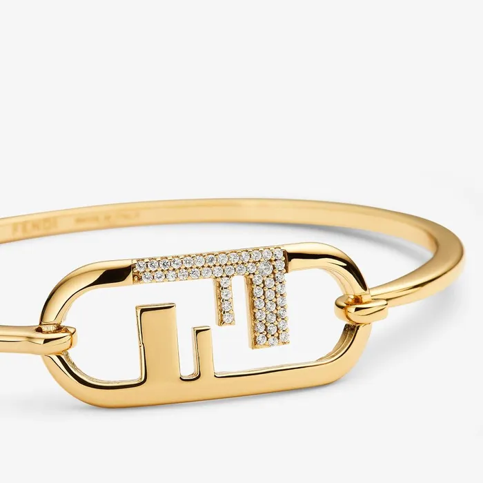 Fendi Bracelets OLock Bracelet Goldcolored Bracelet 8211 Women