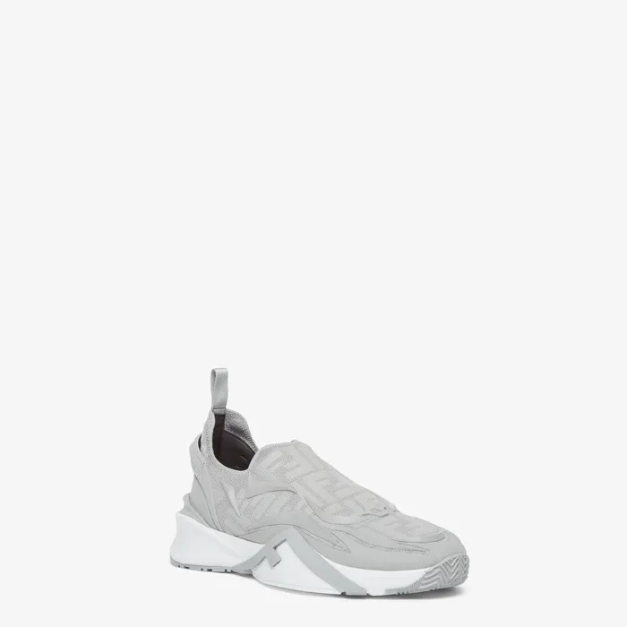 Fendi Fendi Flow Fendi Flow Sneakers Gray FF Mesh Running Sneakers 8211 Men
