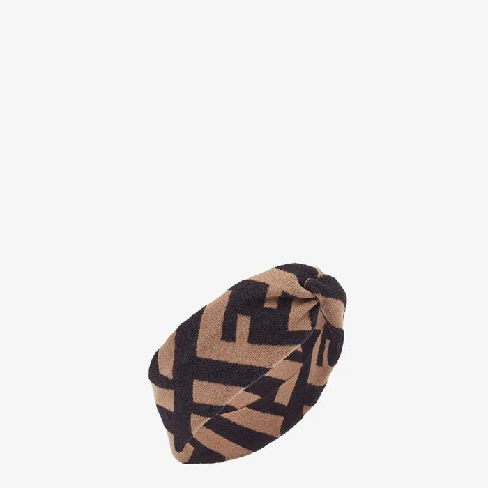 Fendi Hair Accessories FF Band Multicolor Wool And Viscose Band 8211 Women