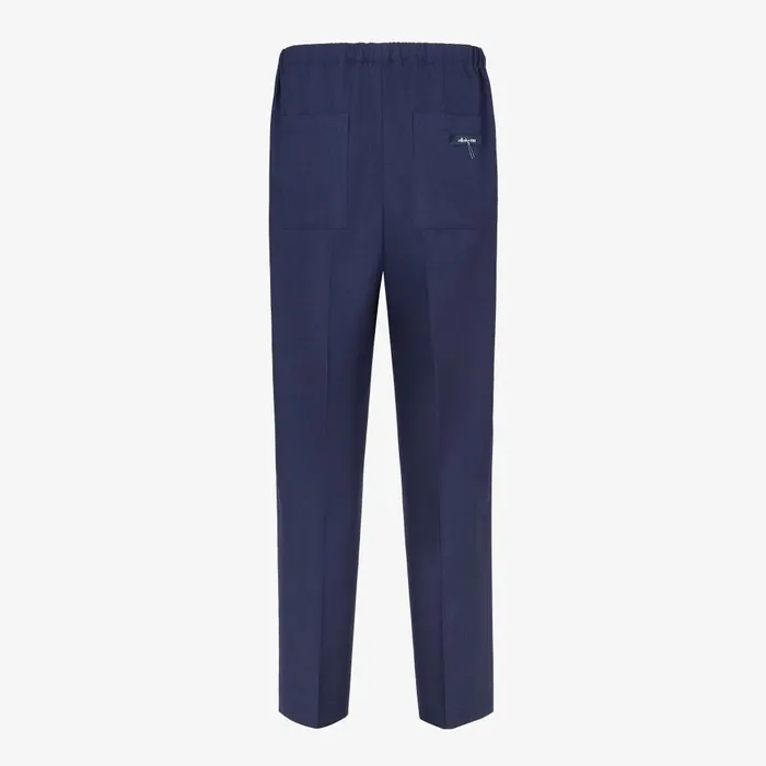 Fendi Jackets and Suits Pants Blue Wool Pants 8211 Men