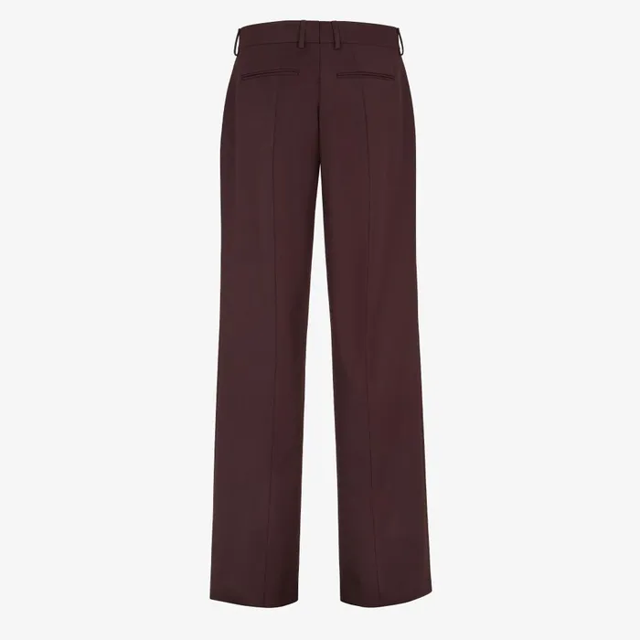 Fendi Jackets and Suits Pants Burgundy Wool Pants 8211 Men