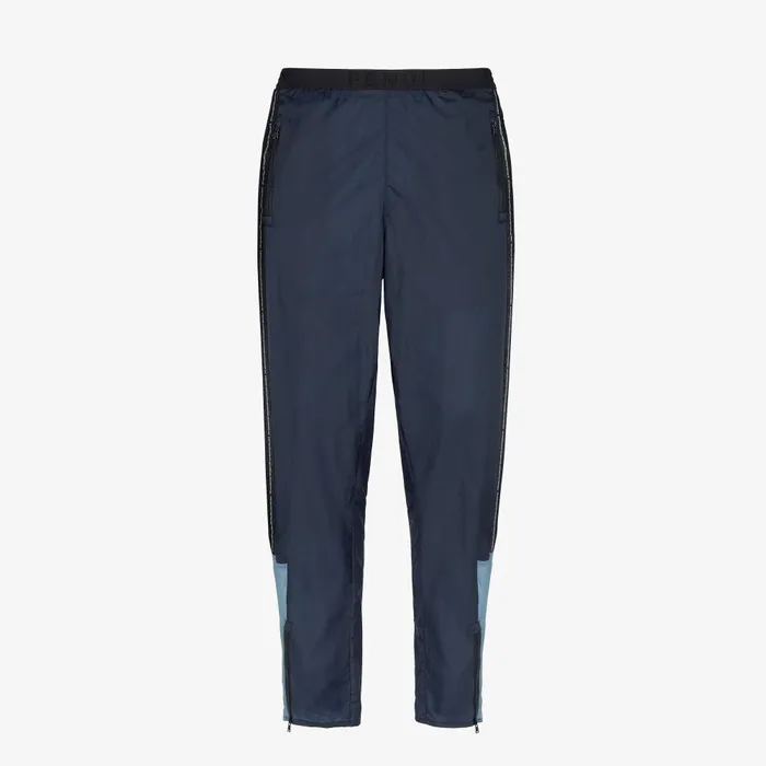 Fendi Pants and Shorts Pants Blue Nylon Pants 8211 Men