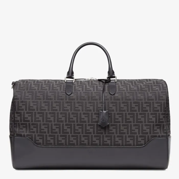Fendi Travel Large Duffle Bag FF Jacquard Fabric Large Bag 8211 Men