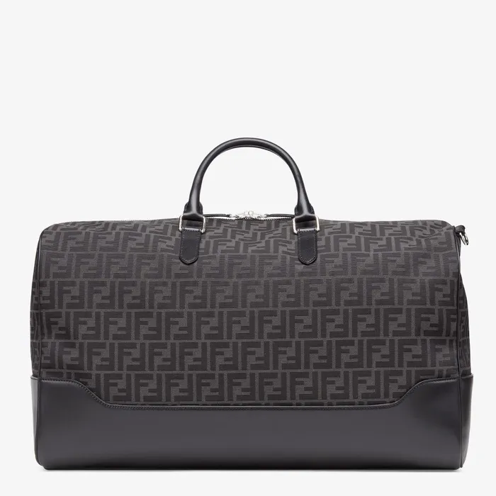 Fendi Travel Large Duffle Bag FF Jacquard Fabric Large Bag 8211 Men