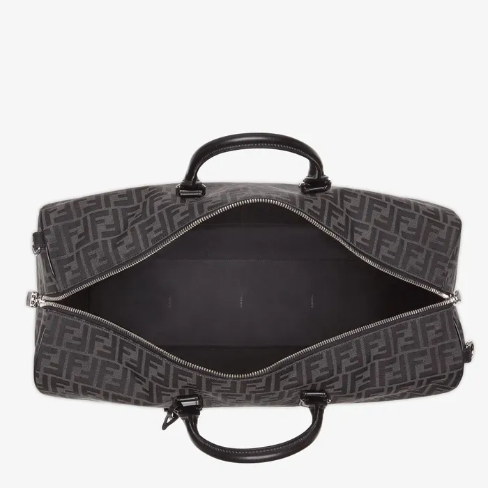 Fendi Travel Large Duffle Bag FF Jacquard Fabric Large Bag 8211 Men