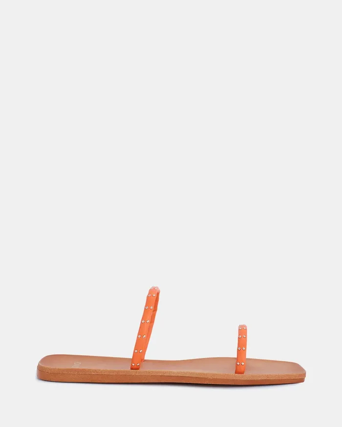 Flat Sandals Women NOVO Shoes SOLAINA PAPAYA Sandals