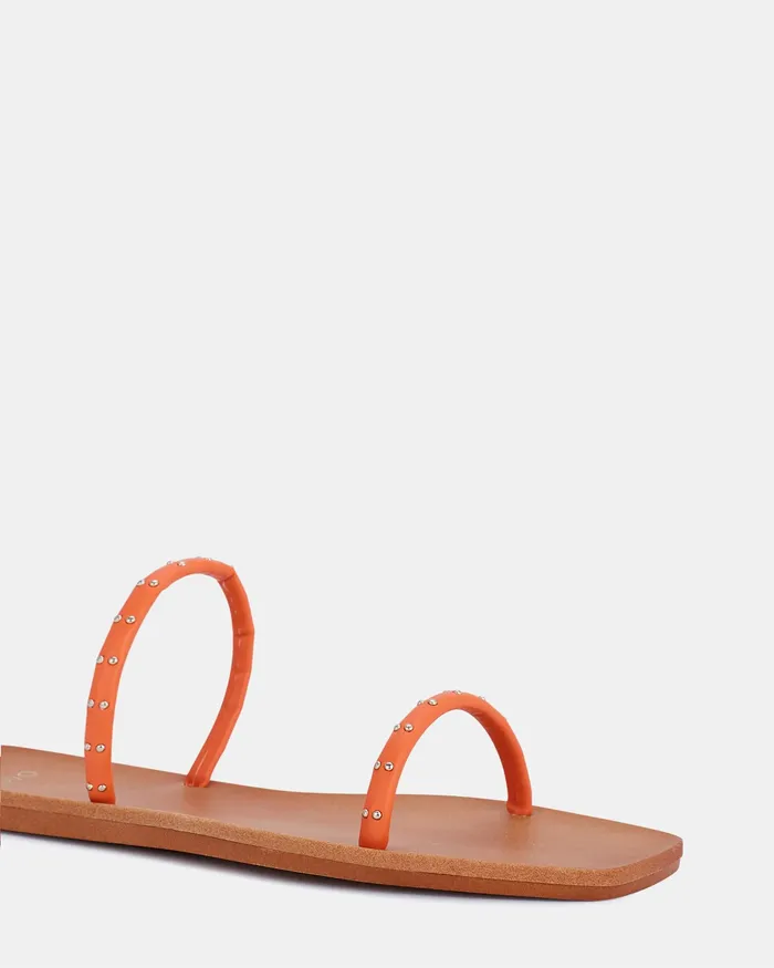 Flat Sandals Women NOVO Shoes SOLAINA PAPAYA Sandals