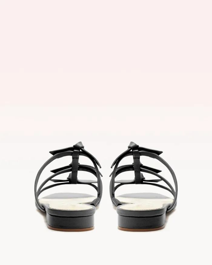Flats Women Alexandre Birman Slim Lolita Slide Black Black