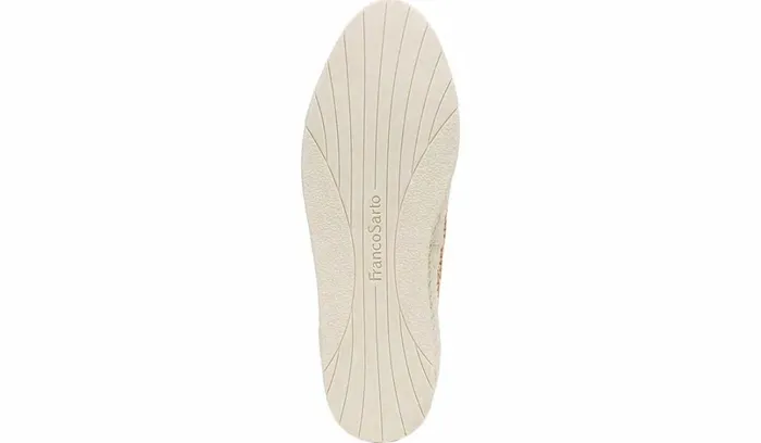 Flats Women Franco Sarto Franco Hyria Platform Sneaker Cantaloupe Woven Leather