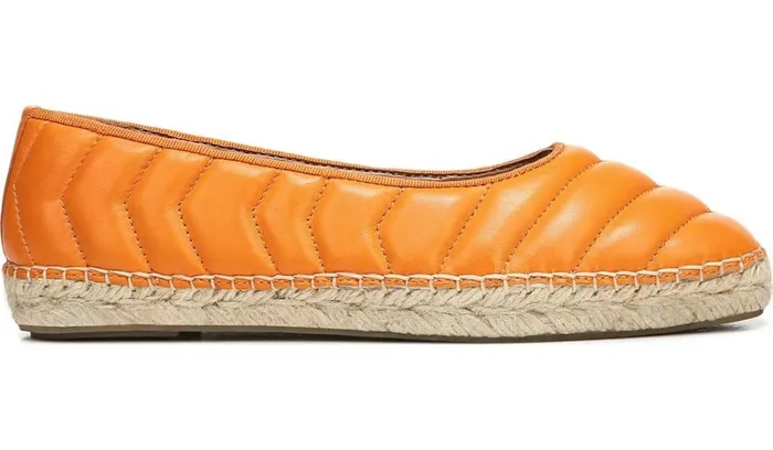 Flats Women Franco Sarto Franco Kiya Slip On Orange Leather