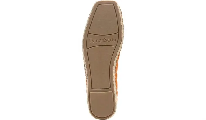 Flats Women Franco Sarto Franco Kiya Slip On Orange Leather