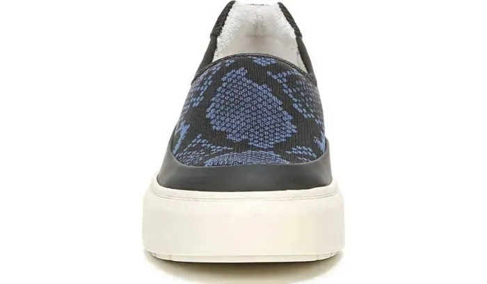 Flats Women Franco Sarto Franco Lin Platform Slip On Sneaker Blue Fabric