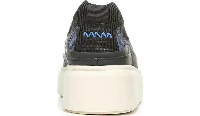 Flats Women Franco Sarto Franco Lin Platform Slip On Sneaker Blue Fabric