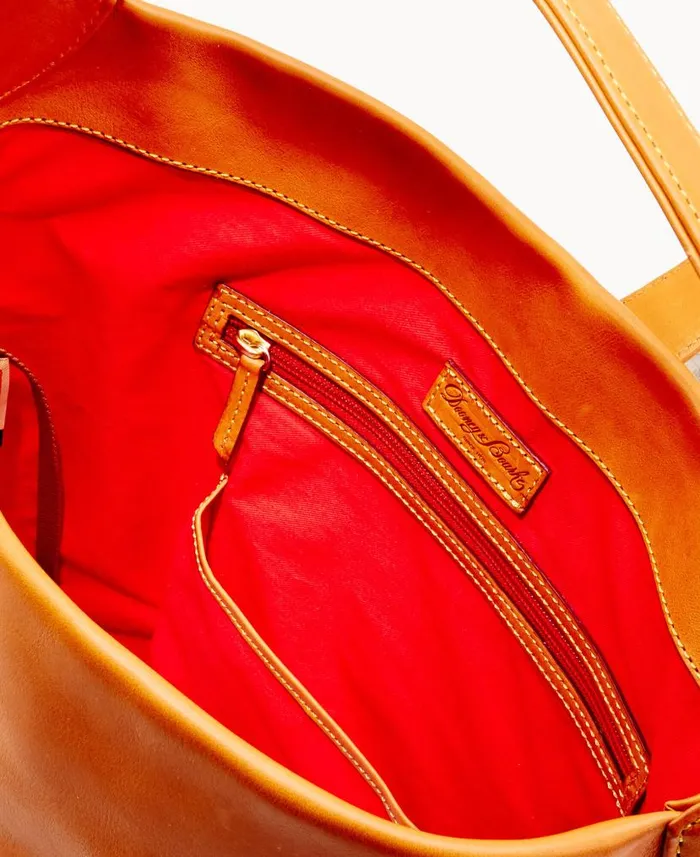 Florentine Logo Lock Shoulder Bag Natural Woman Dooney and Bourke Shoulder Bags Florentine Logo Lock Shoulder Bag Natural Woman Dooney and Bourke Shoulder Bags