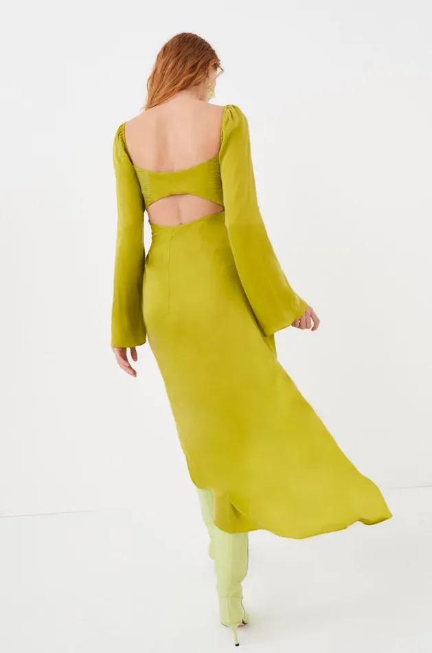 For Love and Lemons Dresses Allie Midi Dress Green 8211 Women For Love and Lemons Dresses Allie Midi Dress Green 8211 Women