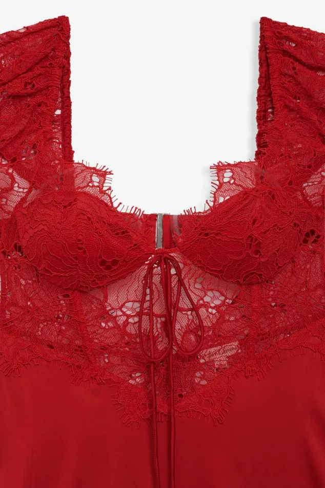 For Love and Lemons Dresses Casey Maxi Dress Red 8211 Women For Love and Lemons Dresses Casey Maxi Dress Red 8211 Women