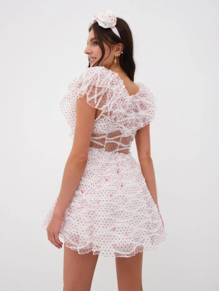 For Love and Lemons Dresses Ilaria Mini Dress White 8211 Women For Love and Lemons Dresses Ilaria Mini Dress White 8211 Women