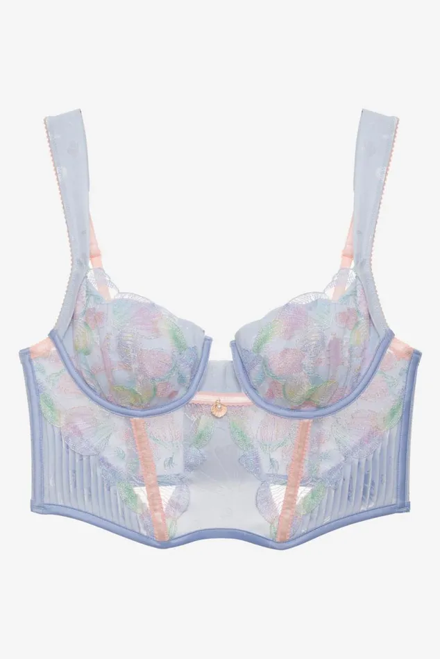 For Love and Lemons Lingerie High Tide Bustier Blue 8211 Women For Love and Lemons Lingerie High Tide Bustier Blue 8211 Women