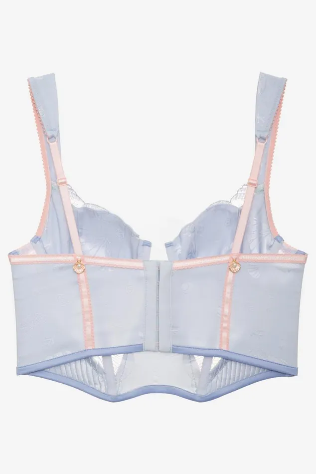 For Love and Lemons Lingerie High Tide Bustier Blue 8211 Women For Love and Lemons Lingerie High Tide Bustier Blue 8211 Women
