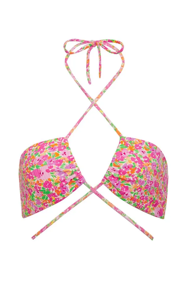 For Love and Lemons Swim Sidra Swim Top Pink 8211 Women For Love and Lemons Swim Sidra Swim Top Pink 8211 Women