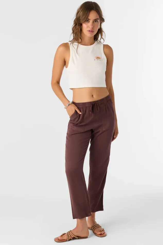 FRANCINA TWILL PANTS Chocolate Women O039NEILL Collections