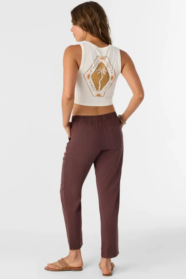 FRANCINA TWILL PANTS Chocolate Women O039NEILL Collections