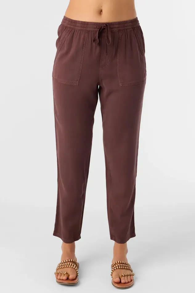 FRANCINA TWILL PANTS Chocolate Women O039NEILL Collections
