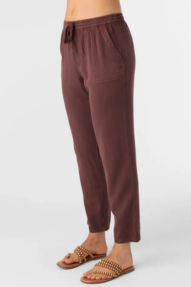 FRANCINA TWILL PANTS Chocolate Women O039NEILL Collections