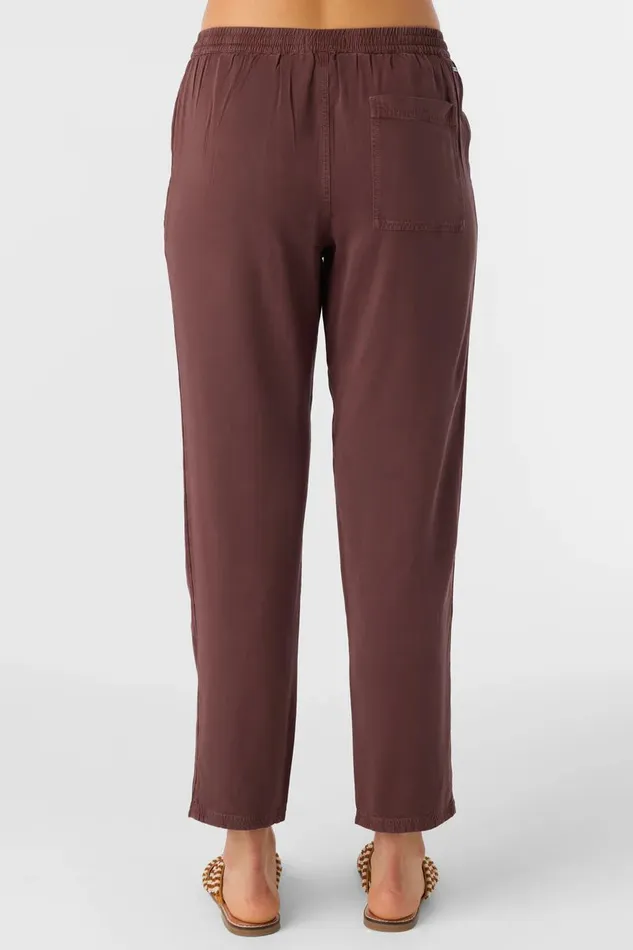 FRANCINA TWILL PANTS Chocolate Women O039NEILL Collections