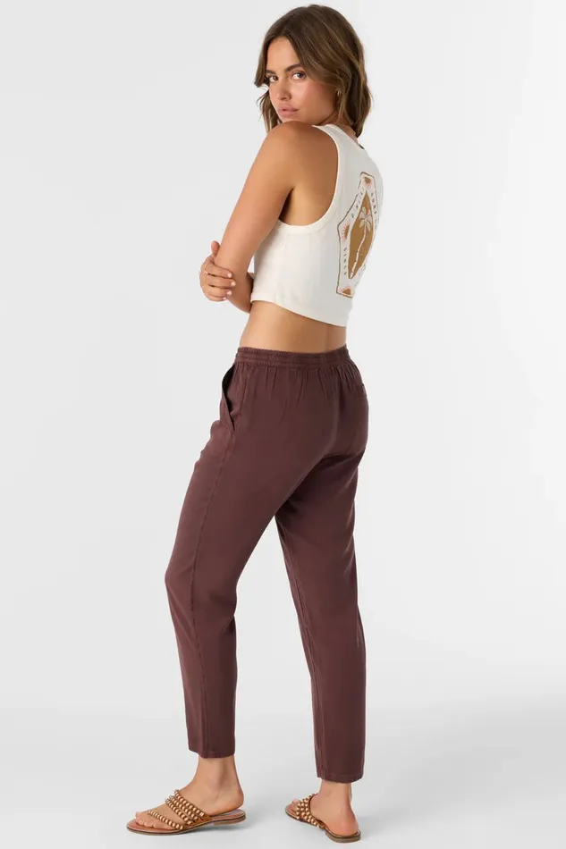 FRANCINA TWILL PANTS Chocolate Women O039NEILL Collections