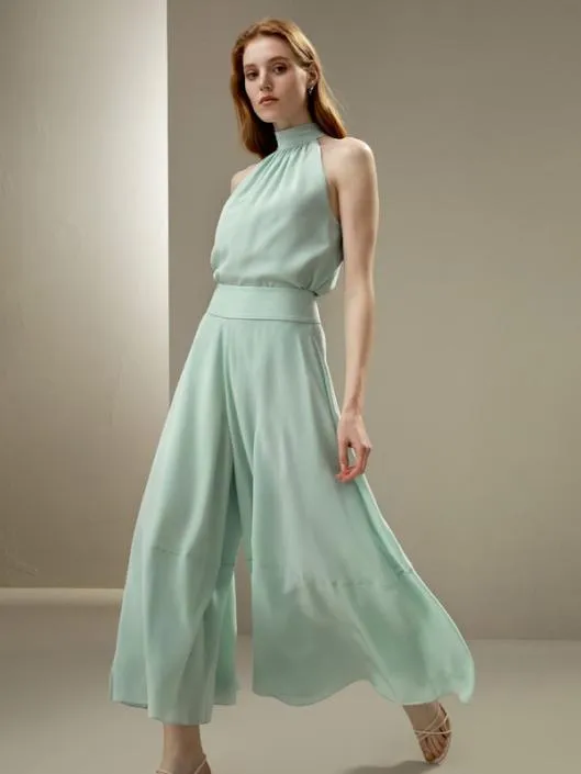 FreeFlowing Feel Silk Palazzo Trousers Women Lilysilk Bottoms